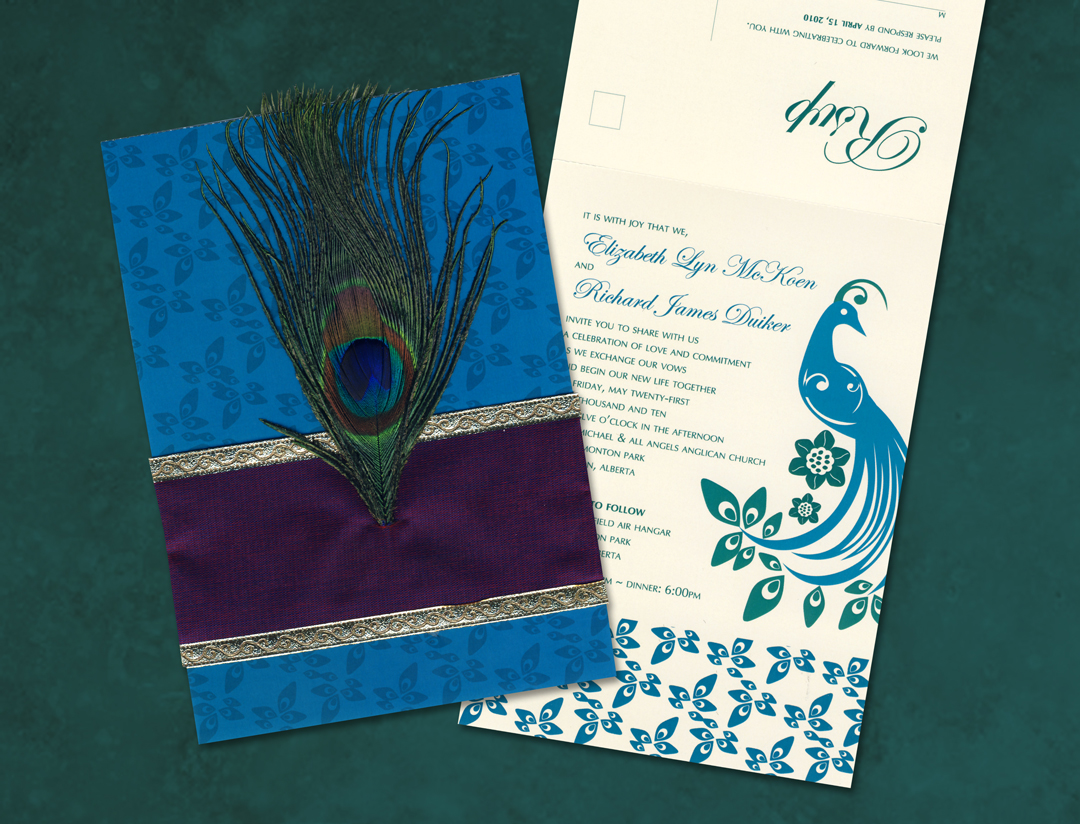 Peacock Passion | My Wedding Bag